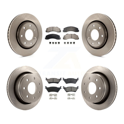 Disc Rotors and Ceramic Brake Pads Kit-K8T-100967 - Kit.bestparts.ca