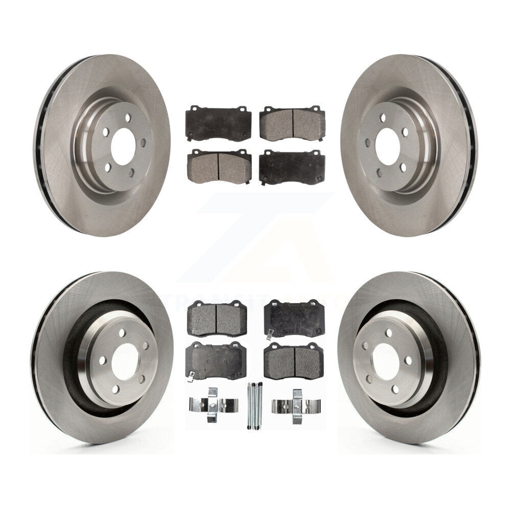 Disc Rotors and Ceramic Brake Pads Kit-K8T-101033 - Kit.bestparts.ca
