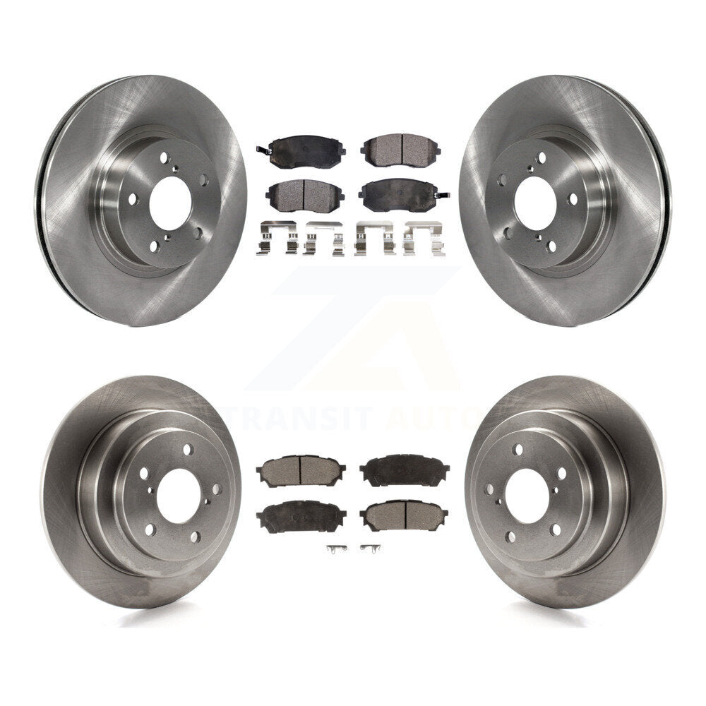 Disc Rotors and Ceramic Brake Pads Kit-K8T-101126 - Kit.bestparts.ca