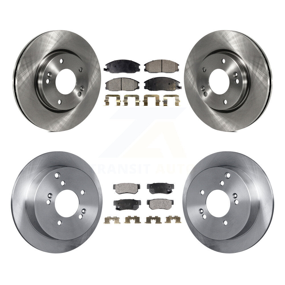 Disc Rotors and Ceramic Brake Pads Kit-K8T-101219 - Kit.bestparts.ca