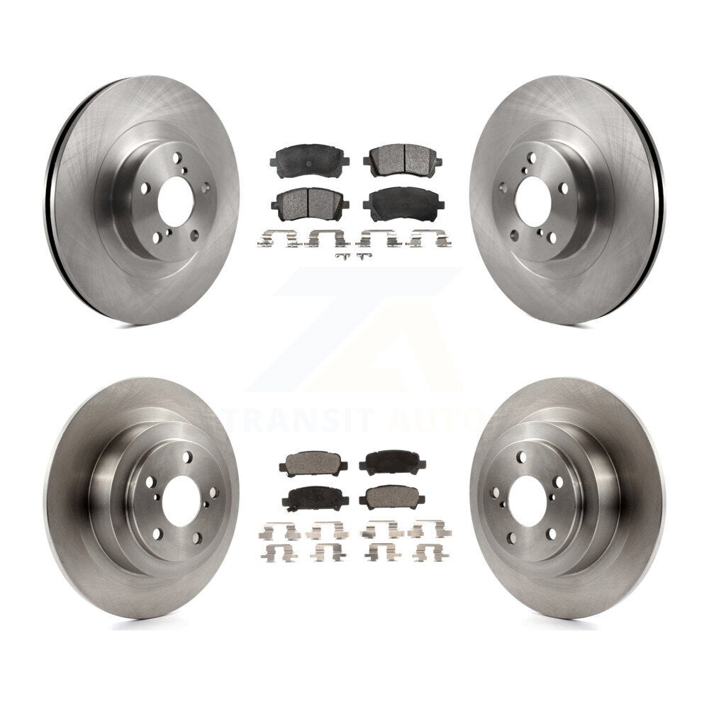 Disc Rotors and Ceramic Brake Pads Kit-K8T-101242 - Kit.bestparts.ca