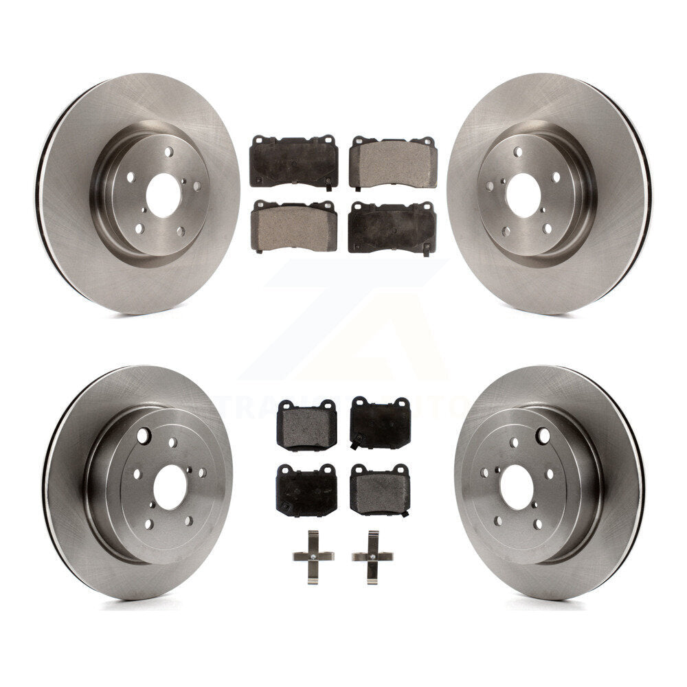 Disc Rotors and Ceramic Brake Pads Kit-K8T-101305 - Kit.bestparts.ca