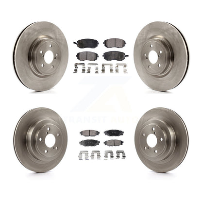 Disc Rotors and Ceramic Brake Pads Kit-K8T-101309 - Kit.bestparts.ca