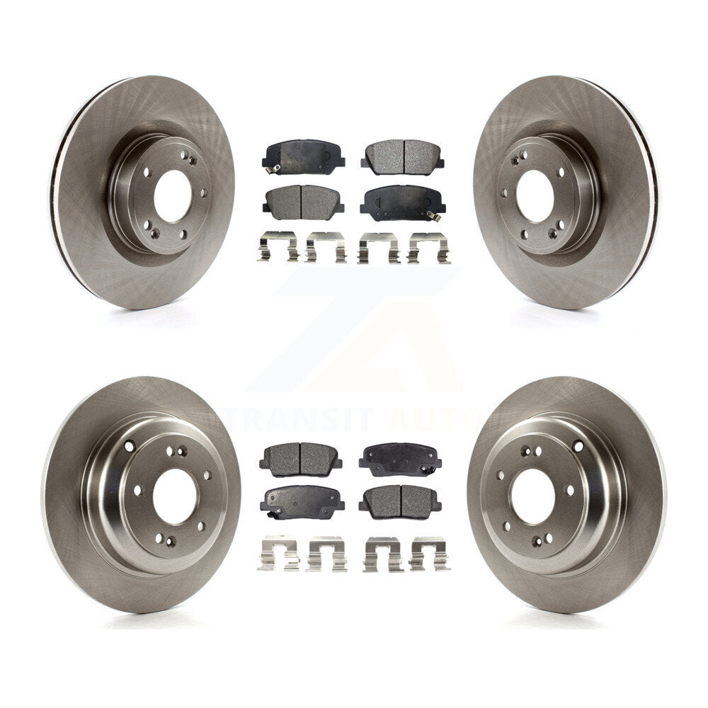 Disc Rotors and Ceramic Brake Pads Kit-K8T-101511 - Kit.bestparts.ca