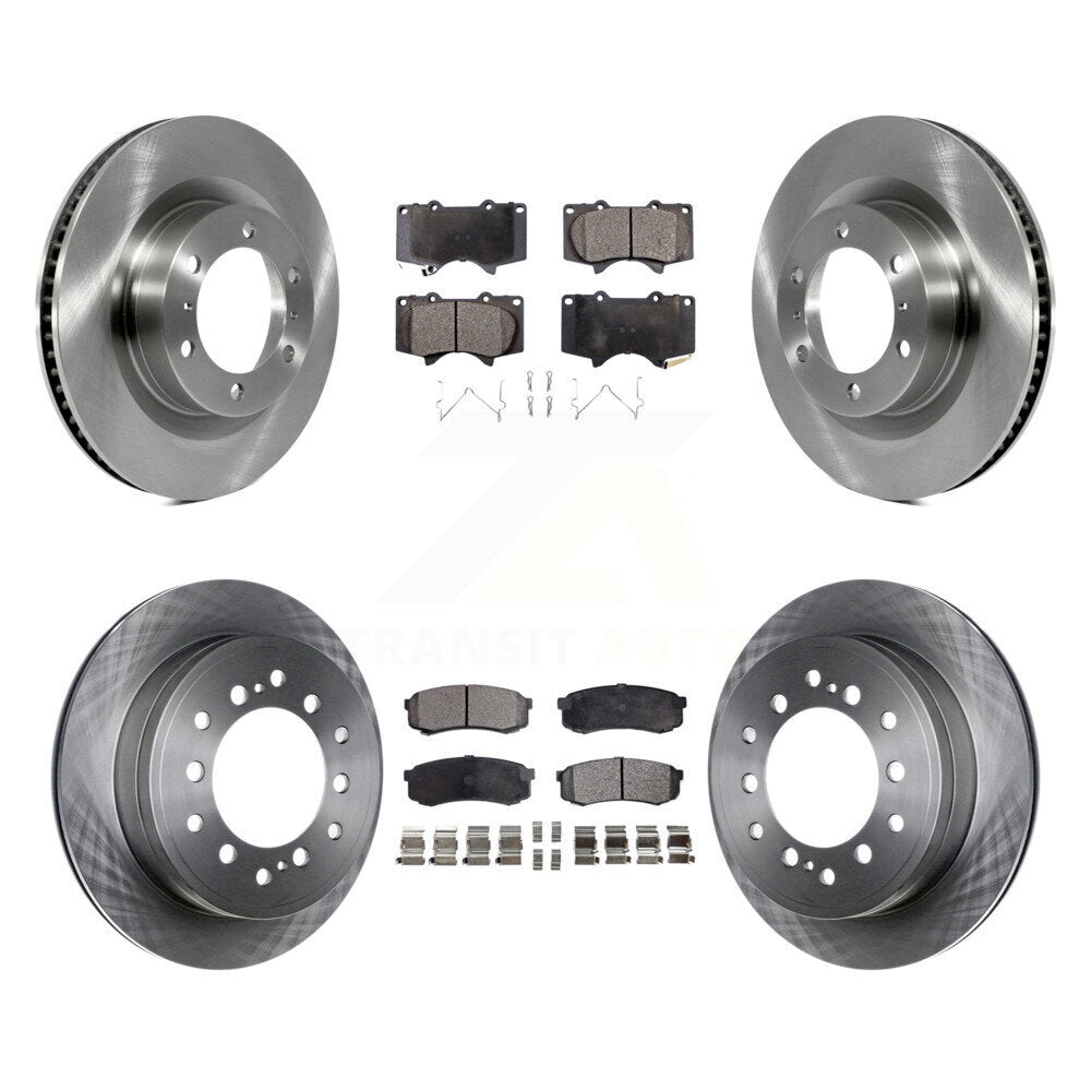 Disc Rotors and Ceramic Brake Pads Kit-K8T-101514 - Kit.bestparts.ca