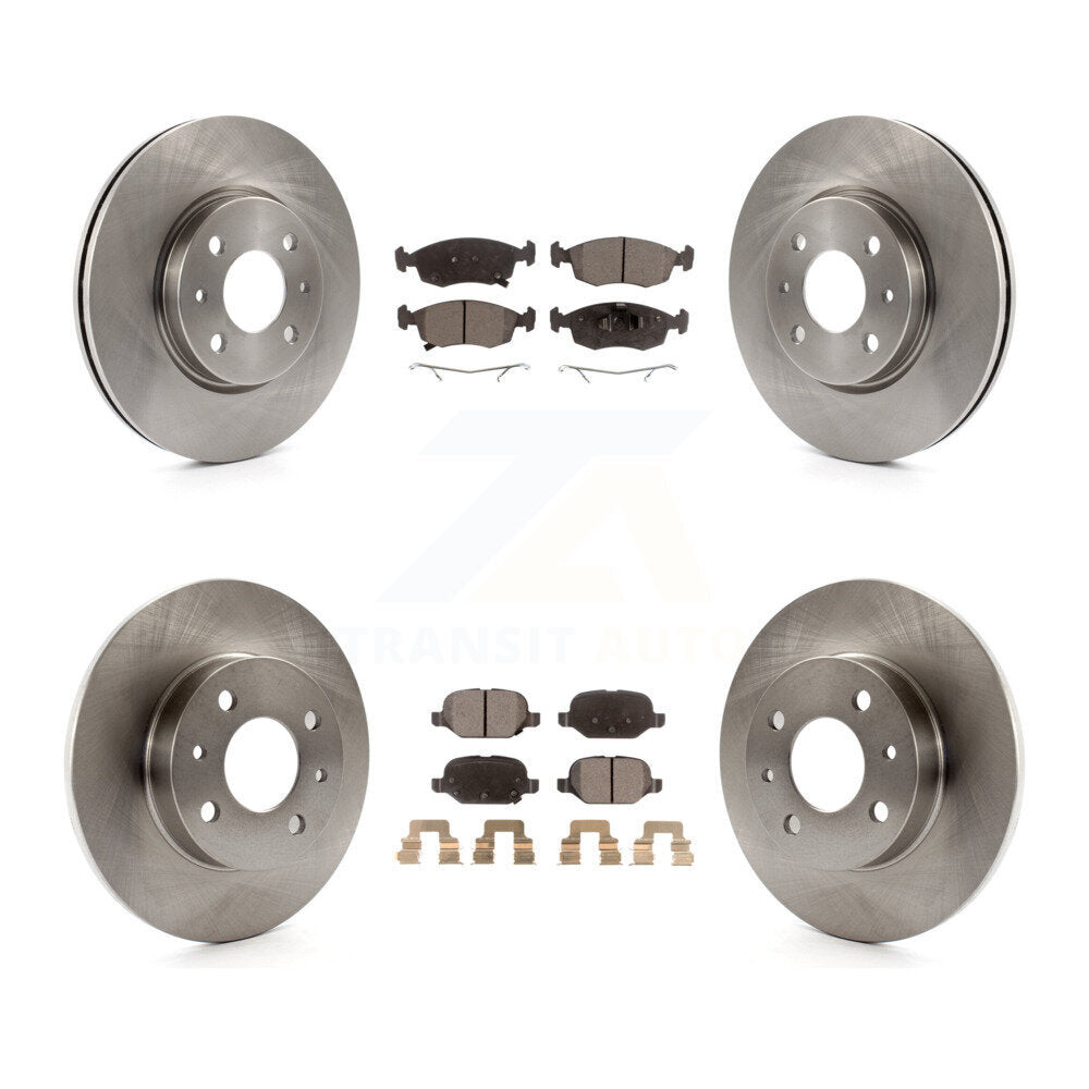 Disc Rotors and Ceramic Brake Pads Kit-K8T-101551 - Kit.bestparts.ca