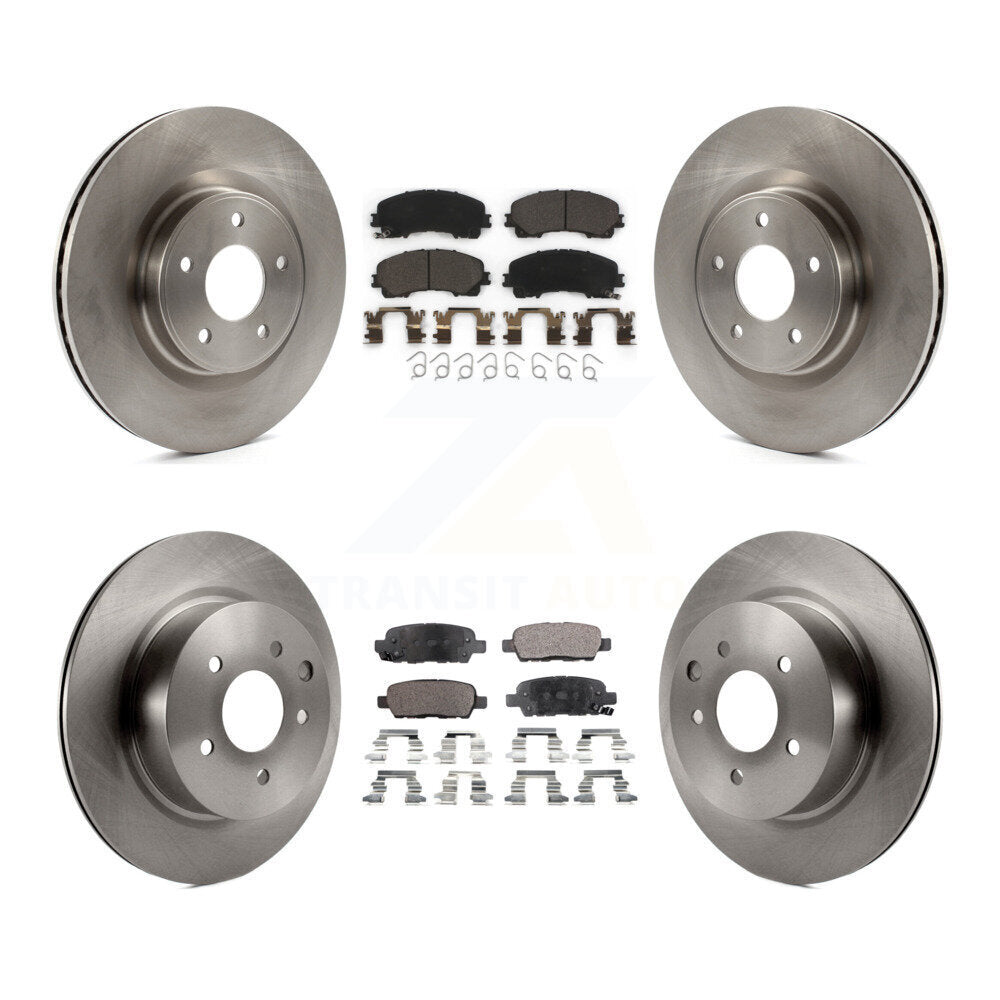 Disc Rotors and Ceramic Brake Pads Kit-K8T-101580 - Kit.bestparts.ca Kit.bestparts.ca
