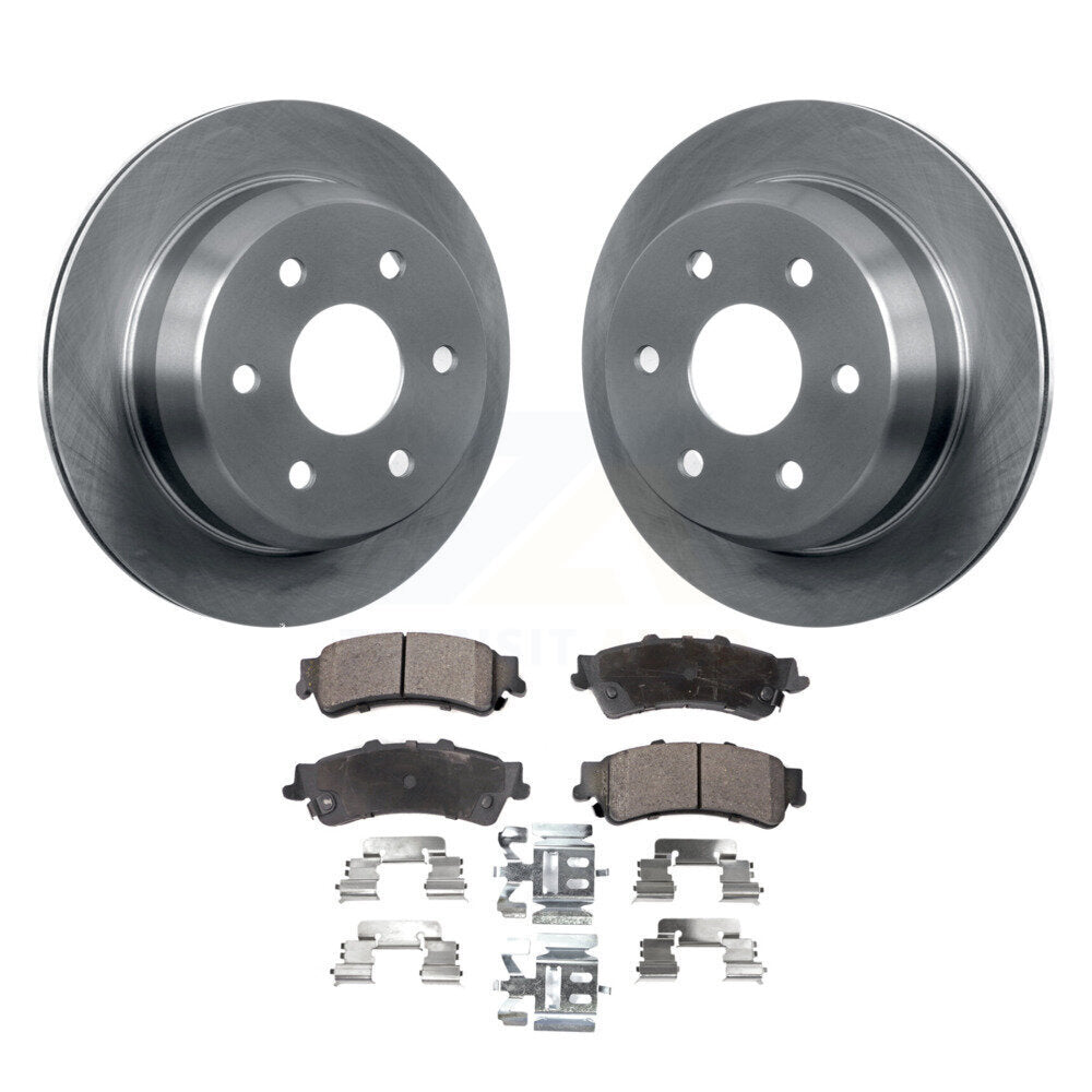 Disc Rotors and Ceramic Brake Pads Kit-K8T-101626 - Kit.bestparts.ca