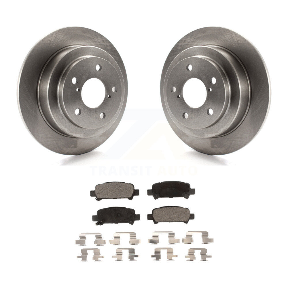 Disc Rotors and Ceramic Brake Pads Kit-K8T-101812 - Kit.bestparts.ca