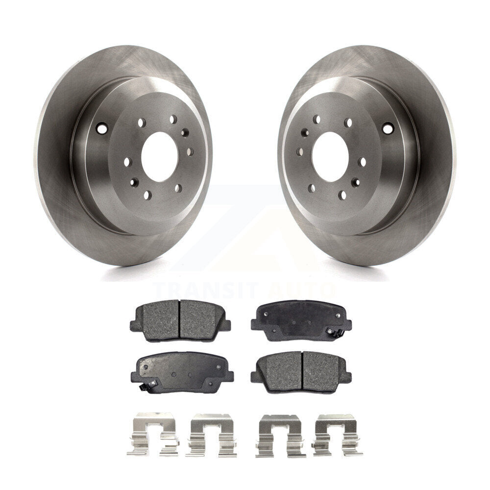 Disc Rotors and Ceramic Brake Pads Kit-K8T-102026 - Kit.bestparts.ca