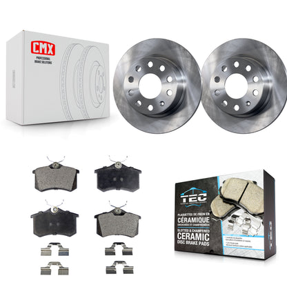 Disc Rotors and Ceramic Brake Pads Kit-K8T-102048