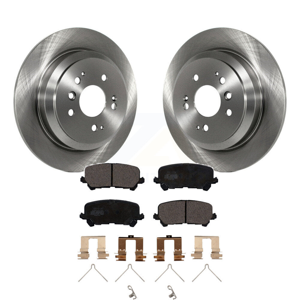 Disc Rotors and Ceramic Brake Pads Kit-K8T-102101 - Kit.bestparts.ca
