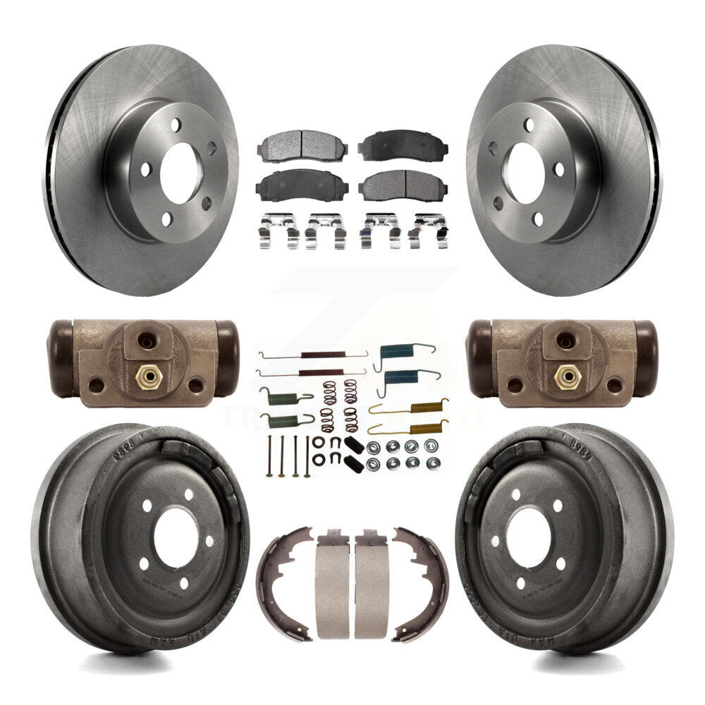 Disc Rotors and Ceramic Brake Pads Kit-K8T-102309 - Kit.bestparts.ca Kit.bestparts.ca