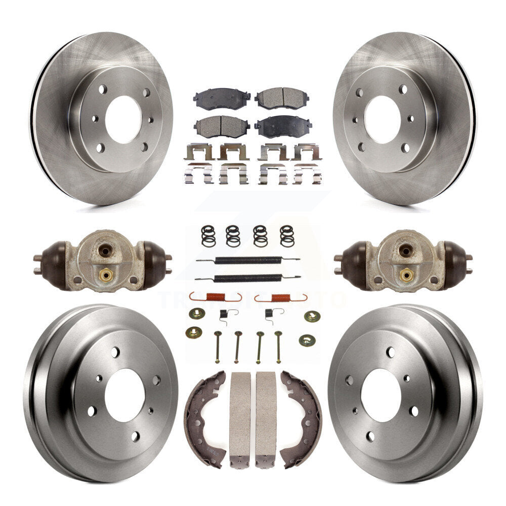 Disc Rotors and Ceramic Brake Pads Kit-K8T-102324 - Kit.bestparts.ca
