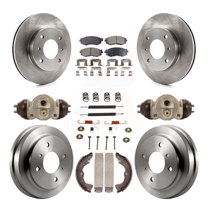 Disc Rotors and Ceramic Brake Pads Kit-K8T-102324 - Kit.bestparts.ca