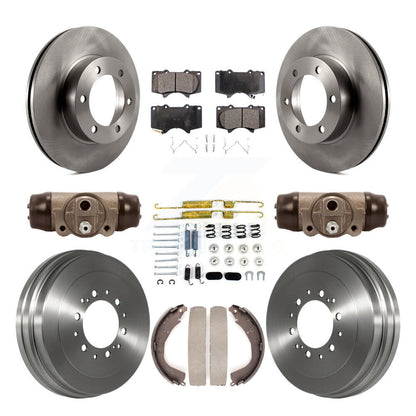Disc Rotors and Ceramic Brake Pads Kit-K8T-102328