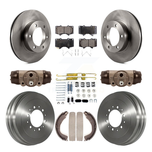 Disc Rotors and Ceramic Brake Pads Kit-K8T-102328