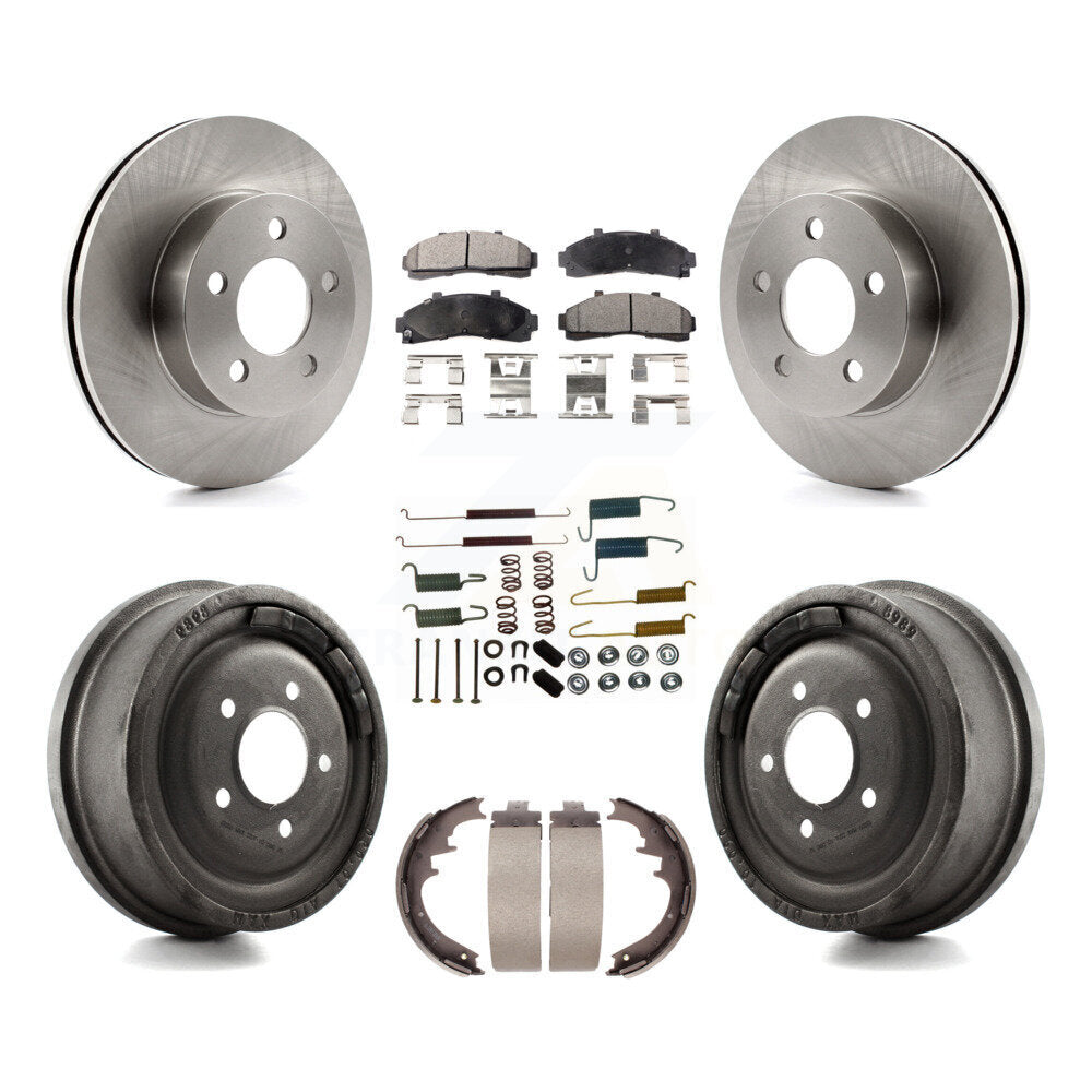 Disc Rotors and Ceramic Brake Pads Kit-K8T-102382 - Kit.bestparts.ca
