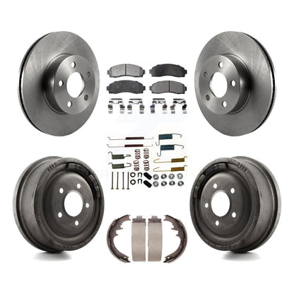 Disc Rotors and Ceramic Brake Pads Kit-K8T-102389 - Kit.bestparts.ca