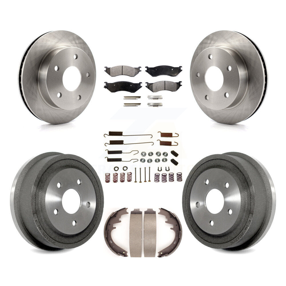 Disc Rotors and Ceramic Brake Pads Kit-K8T-102408 - Kit.bestparts.ca