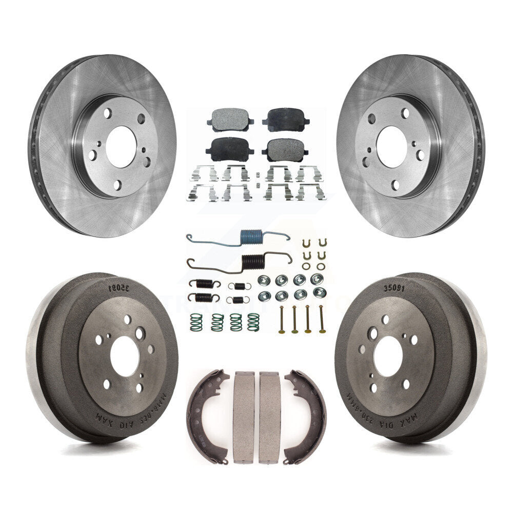 Disc Rotors and Ceramic Brake Pads Kit-K8T-102445 - Kit.bestparts.ca