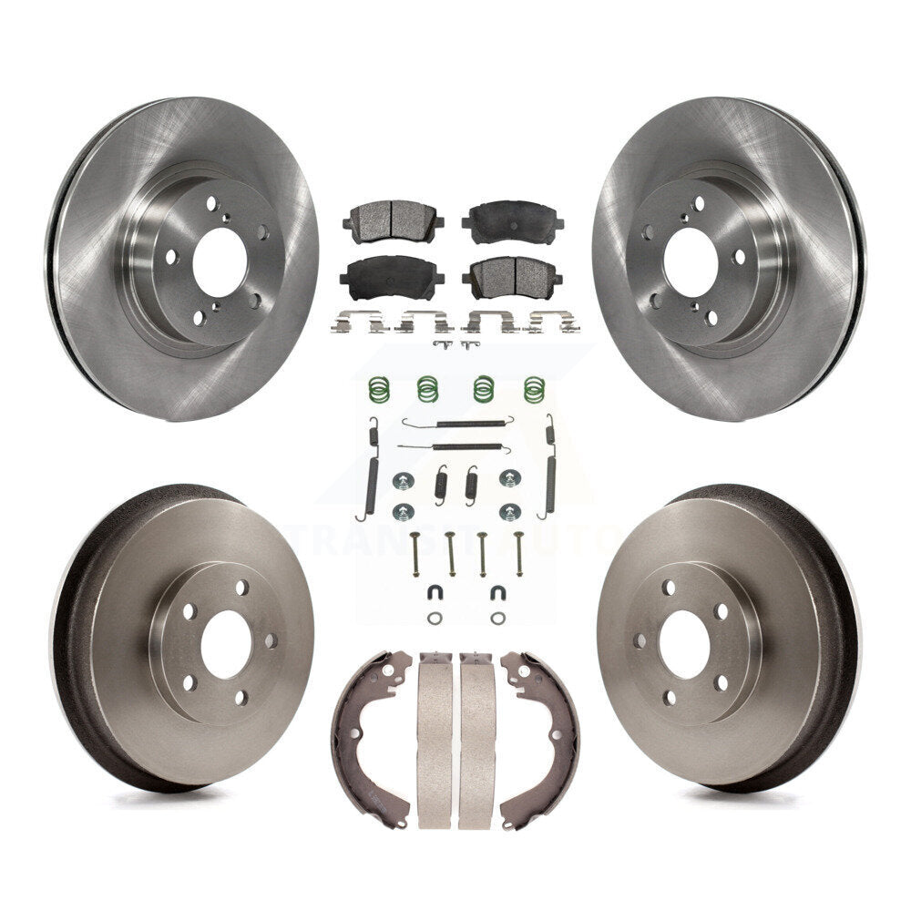 Disc Rotors and Ceramic Brake Pads Kit-K8T-102460 - Kit.bestparts.ca