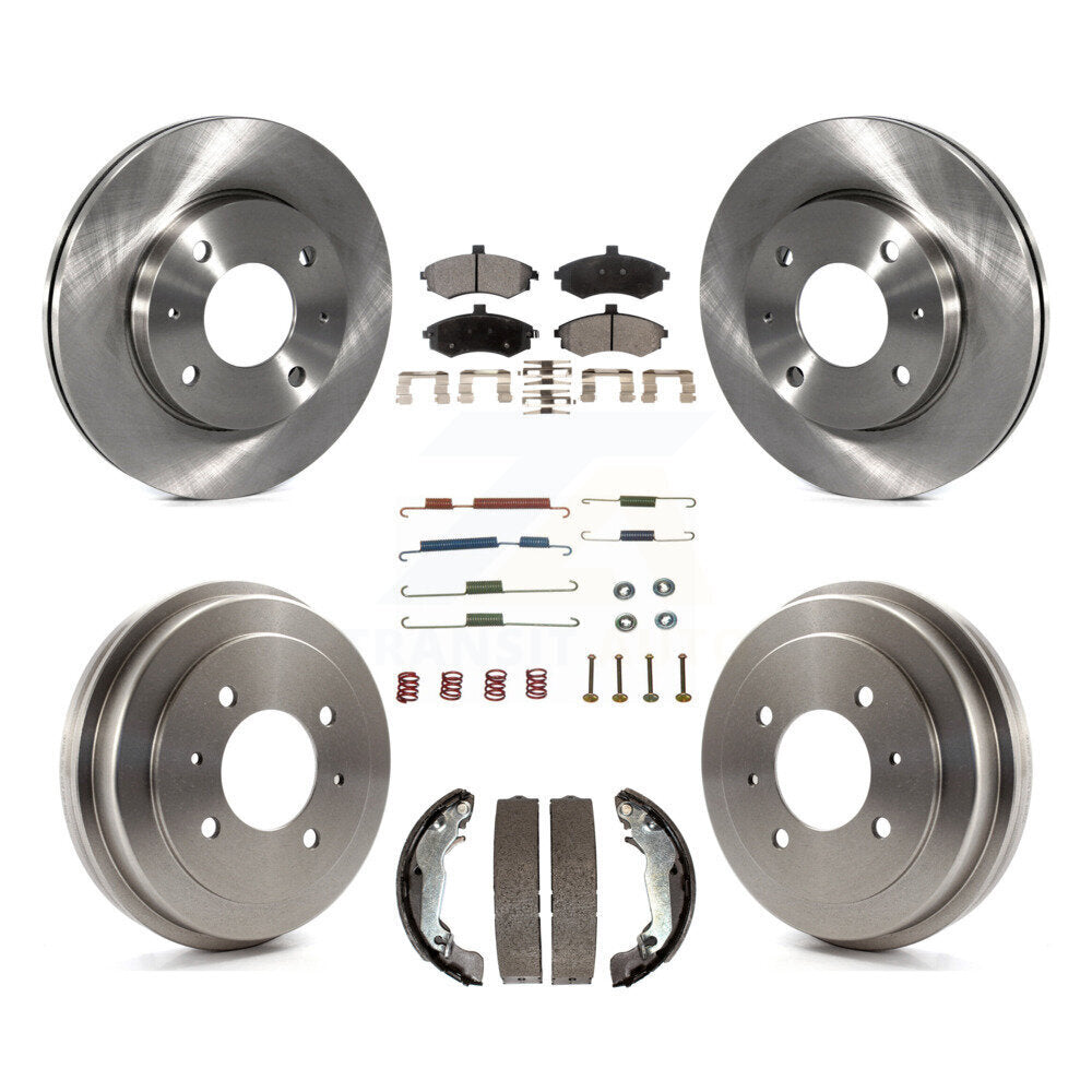 Disc Rotors and Ceramic Brake Pads Kit-K8T-102489 - Kit.bestparts.ca