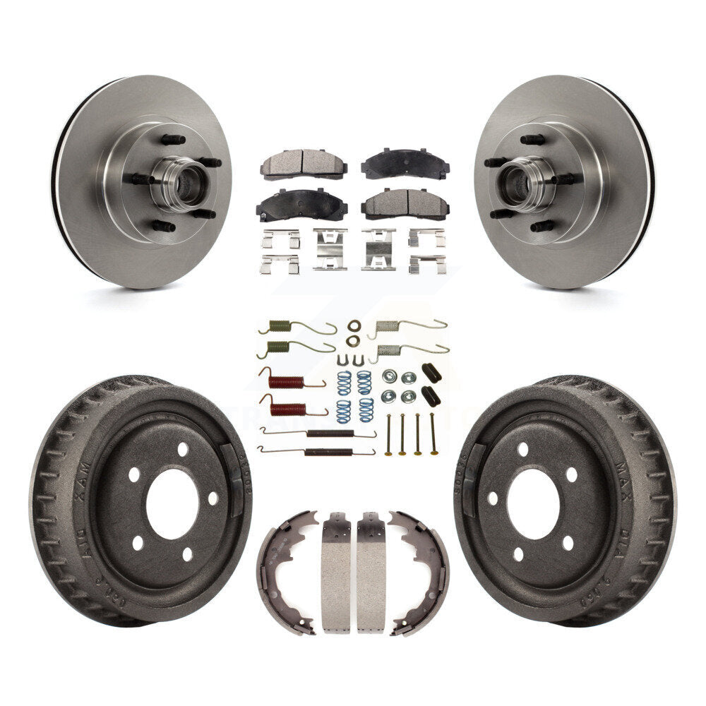Disc Rotors and Ceramic Brake Pads Kit-K8T-102553 - Kit.bestparts.ca
