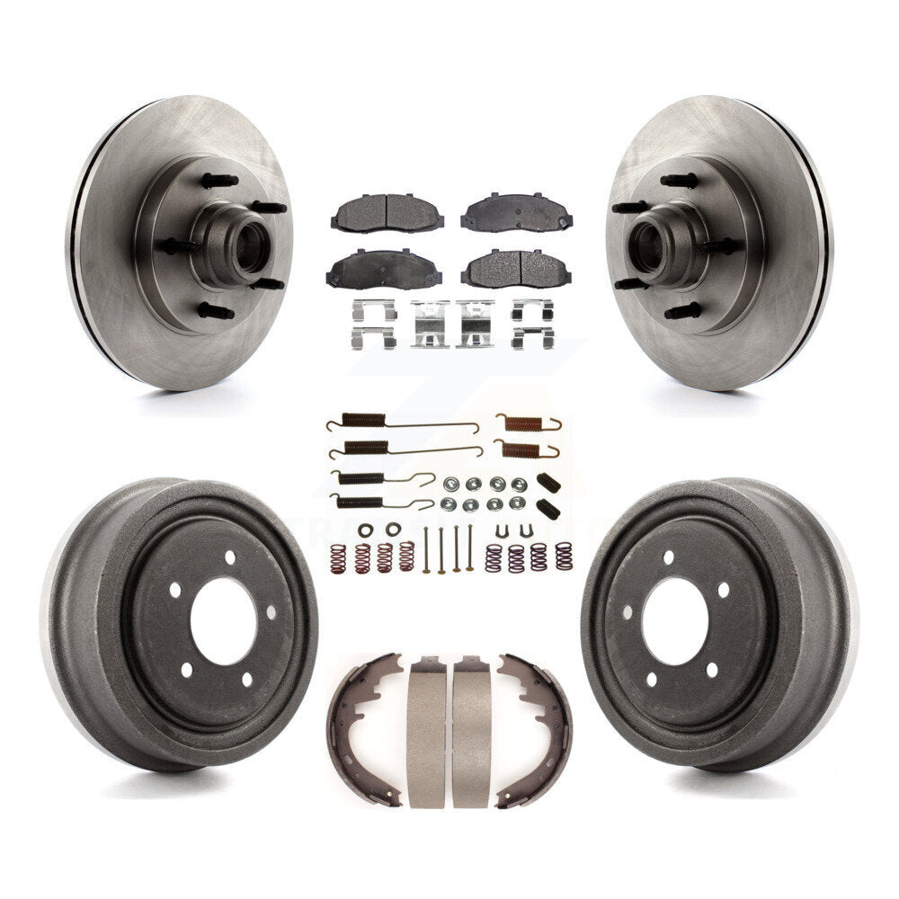 Disc Rotors and Ceramic Brake Pads Kit-K8T-102557 - Kit.bestparts.ca