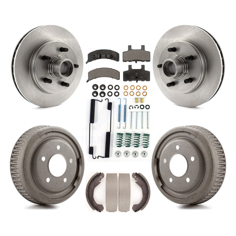 Disc Rotors and Ceramic Brake Pads Kit-K8T-102559 - Kit.bestparts.ca
