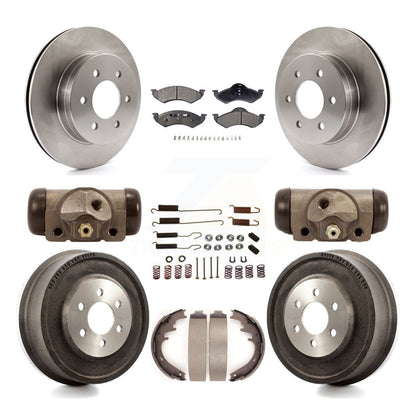 Disc Rotors and Ceramic Brake Pads Kit-K8T-102576 - Kit.bestparts.ca