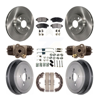 Disc Rotors and Ceramic Brake Pads Kit-K8T-102598 - Kit.bestparts.ca
