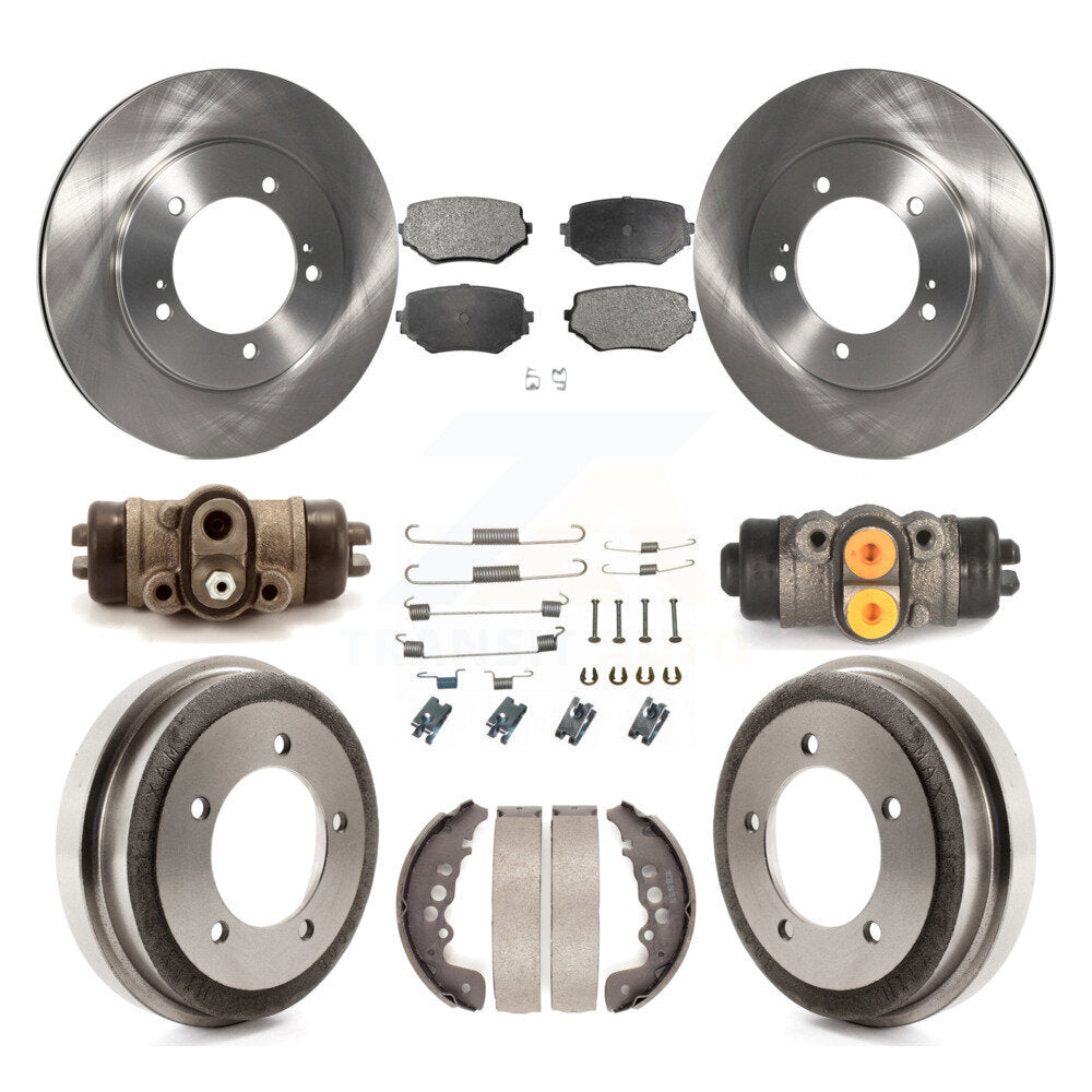 Disc Rotors and Ceramic Brake Pads Kit-K8T-102608 - Kit.bestparts.ca