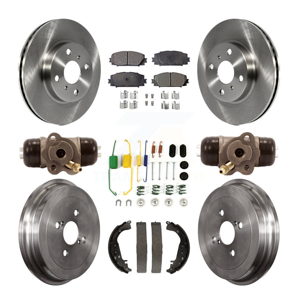Disc Rotors and Ceramic Brake Pads Kit-K8T-102619 - Kit.bestparts.ca