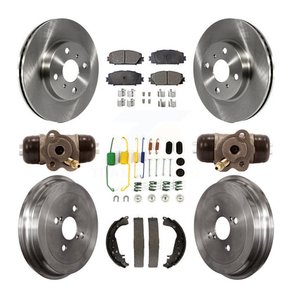 Disc Rotors and Ceramic Brake Pads Kit-K8T-102619 - Kit.bestparts.ca