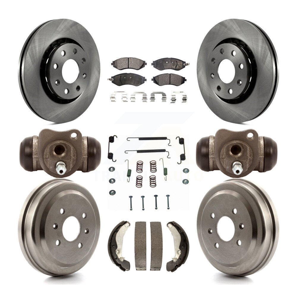 Disc Rotors and Ceramic Brake Pads Kit-K8T-102642 - Kit.bestparts.ca