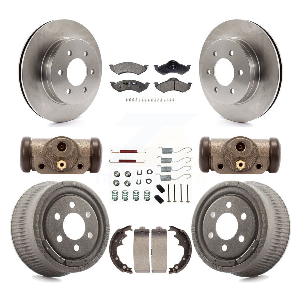 Disc Rotors and Ceramic Brake Pads Kit-K8T-102674 - Kit.bestparts.ca