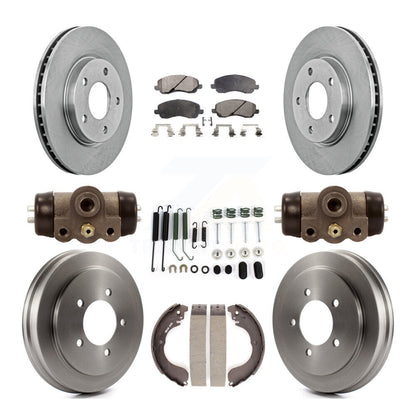 Disc Rotors and Ceramic Brake Pads Kit-K8T-102691 - Kit.bestparts.ca