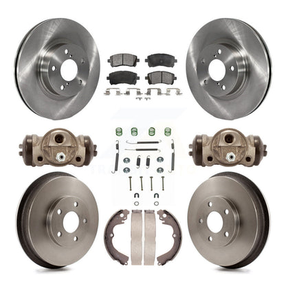 Disc Rotors and Ceramic Brake Pads Kit-K8T-102702 - Kit.bestparts.ca