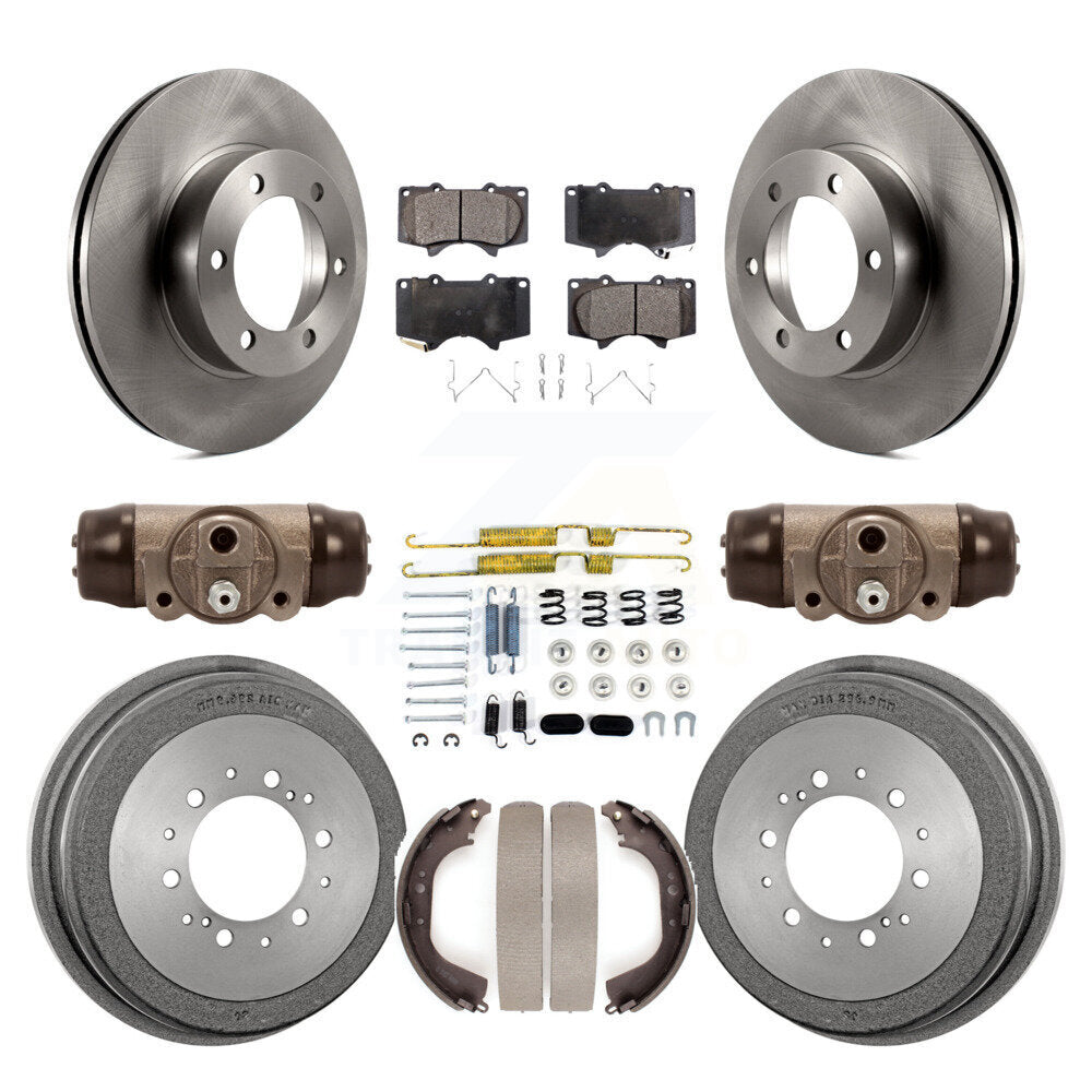 Disc Rotors and Ceramic Brake Pads Kit-K8T-102708
