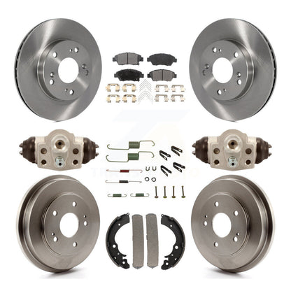 Disc Rotors and Ceramic Brake Pads Kit-K8T-102711 - Kit.bestparts.ca