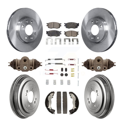 Disc Rotors and Ceramic Brake Pads Kit-K8T-102720 - Kit.bestparts.ca