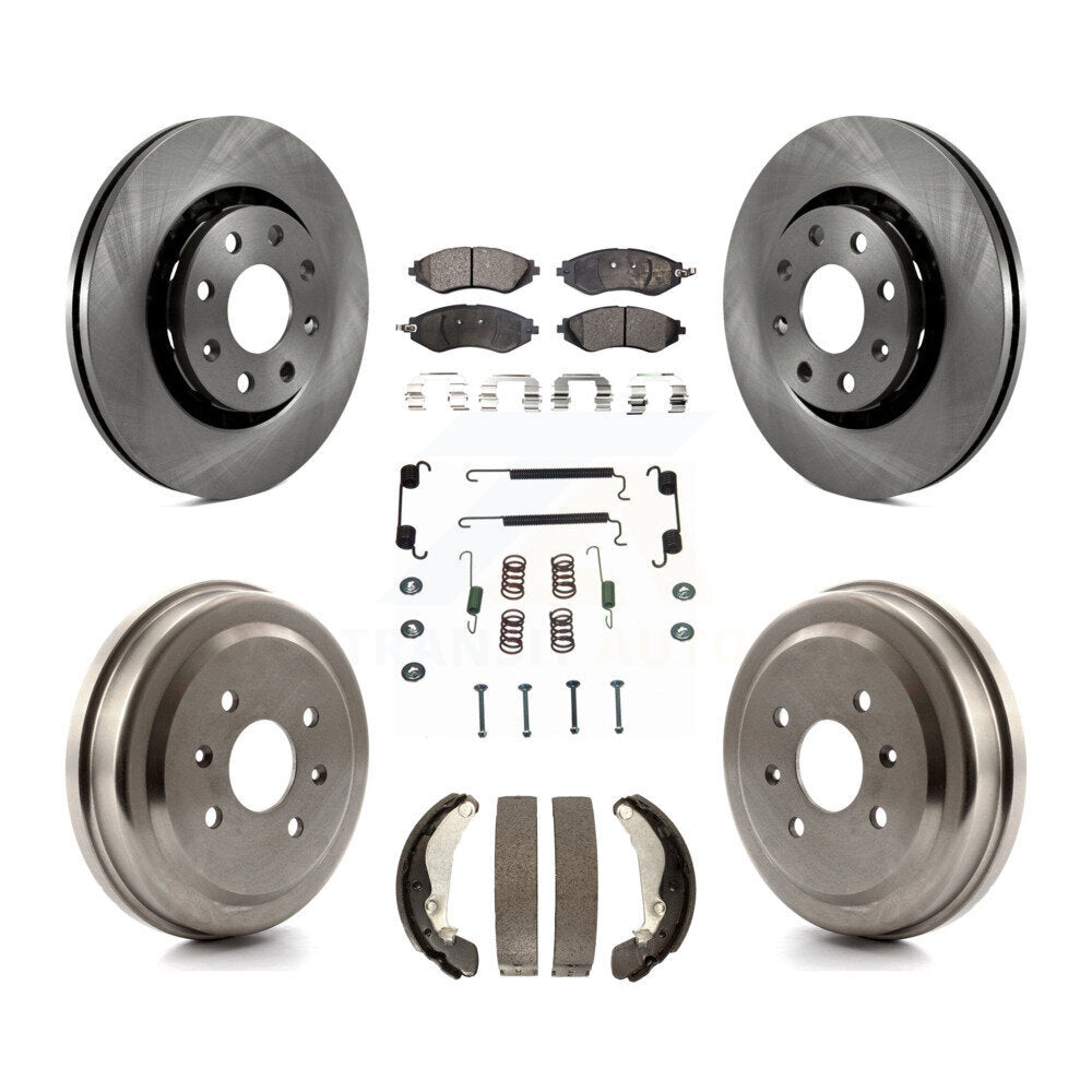 Disc Rotors and Ceramic Brake Pads Kit-K8T-102747 - Kit.bestparts.ca