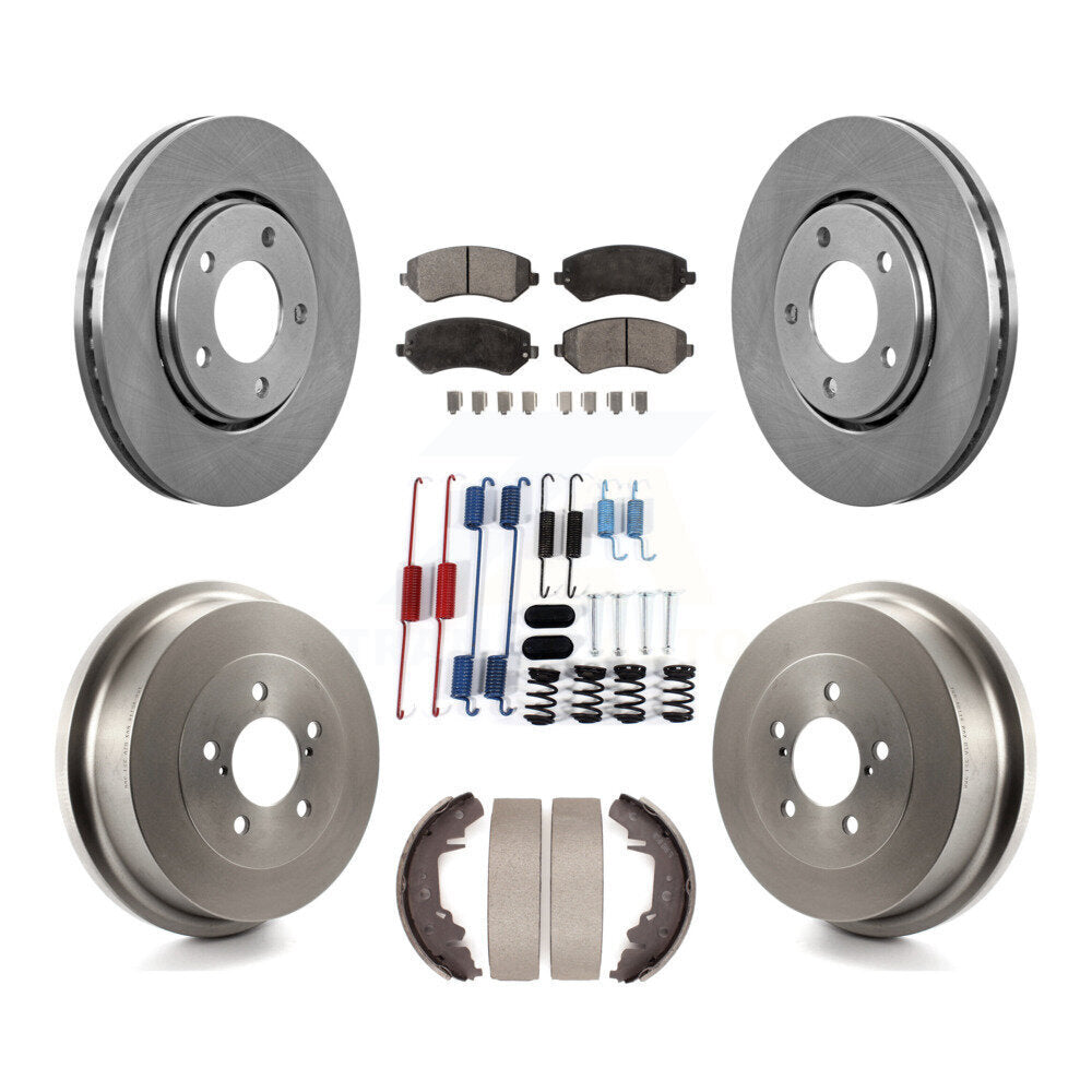 Disc Rotors and Ceramic Brake Pads Kit-K8T-102782 - Kit.bestparts.ca