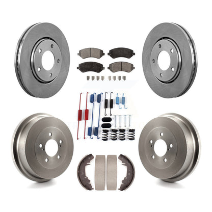 Disc Rotors and Ceramic Brake Pads Kit-K8T-102782 - Kit.bestparts.ca