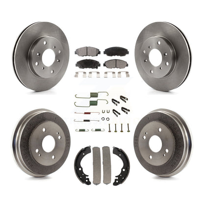 Disc Rotors and Ceramic Brake Pads Kit-K8T-102804 - Kit.bestparts.ca