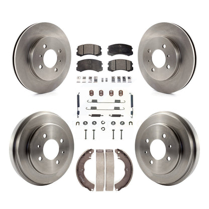 Disc Rotors and Ceramic Brake Pads Kit-K8T-102818 - Kit.bestparts.ca