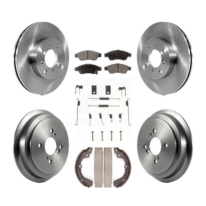 Disc Rotors and Ceramic Brake Pads Kit-K8T-102821 - Kit.bestparts.ca
