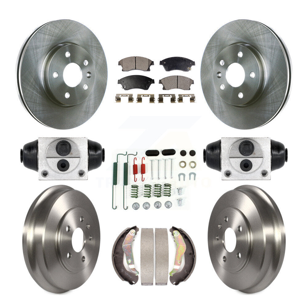 Disc Rotors and Ceramic Brake Pads Kit-K8T-102909 - Kit.bestparts.ca