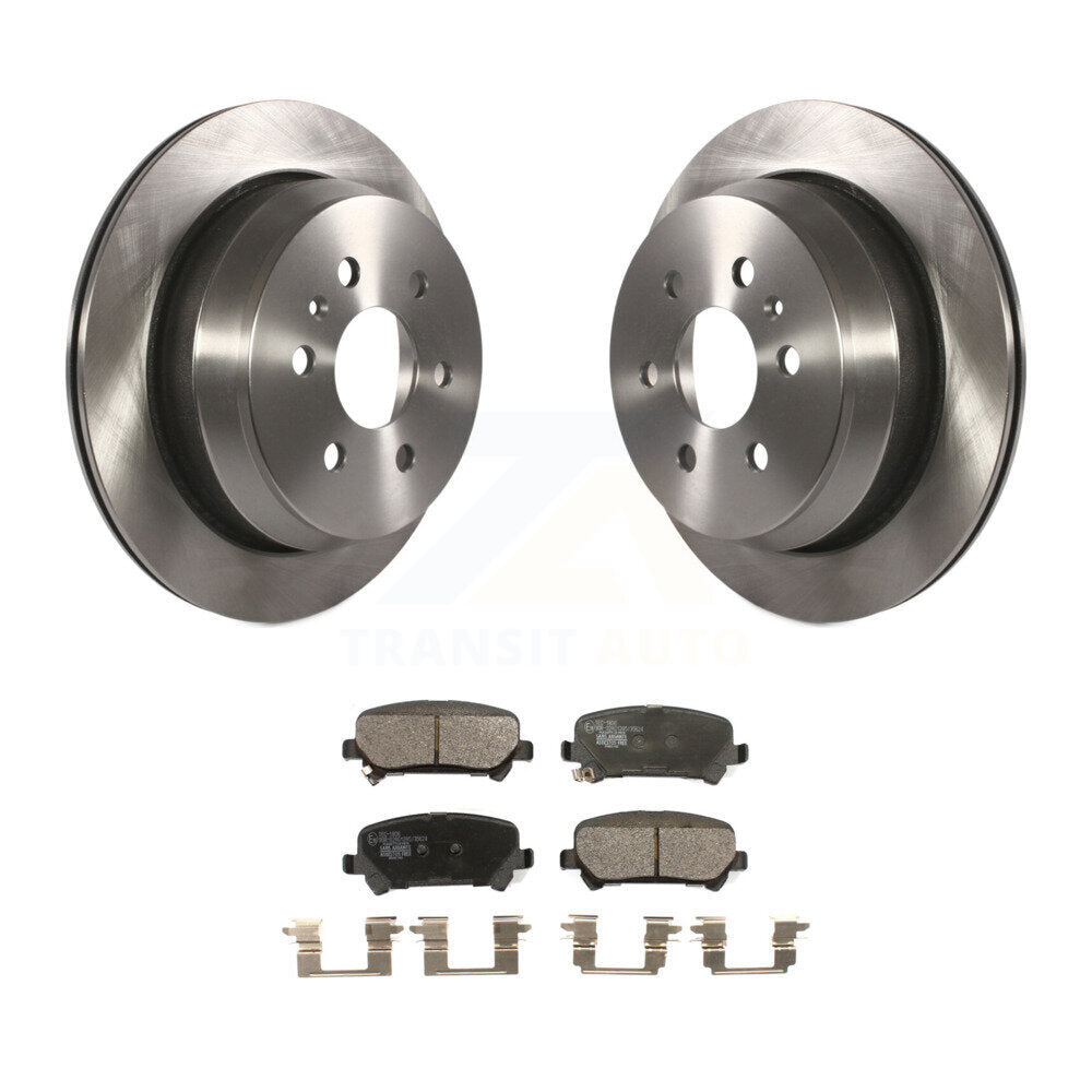 Disc Rotors and Ceramic Brake Pads Kit-K8T-102977 - Kit.bestparts.ca